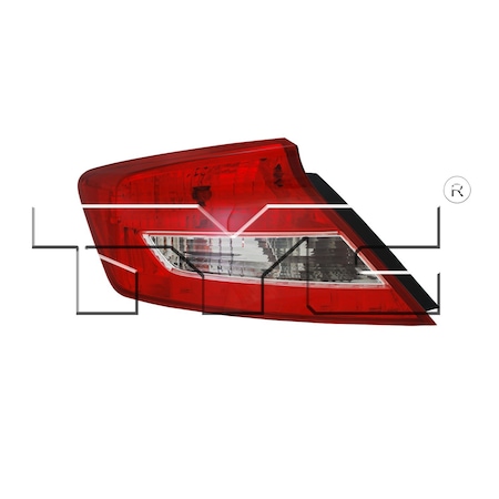 Tyc Tyc Capa Certified Tail Light Assembly, 11-6376-00-9 11-6376-00-9